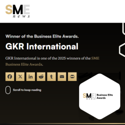 GKR International Named Best Real Estate Recruitment Service 2025 | SME News Business Elite Awards