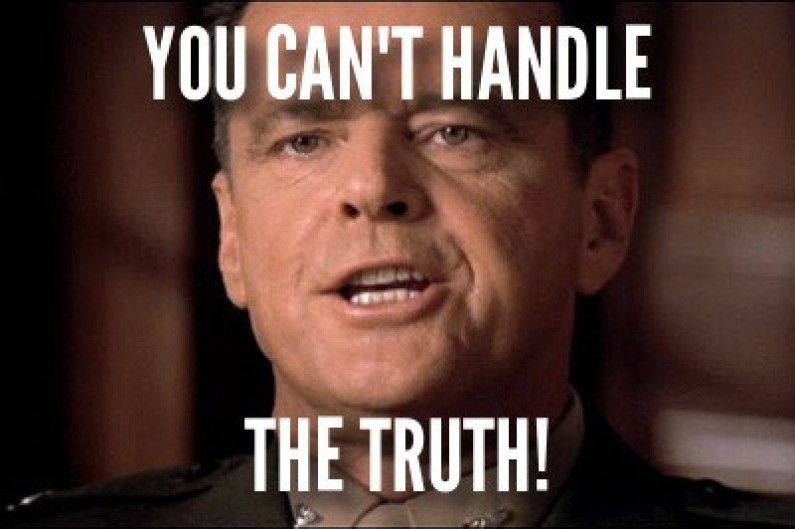 You cant handle the trith
